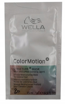 Maska do włosów - Wella COLOR MOTION 15ml Przedłuża trwałość koloru