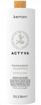 Szampon do włosów - Kemon Actyva Benessere Sensitive Scalp 1000ml