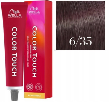Farba do włosów Wella Color Touch 60ml 6/35 Czekoladowy Blond ściemniony